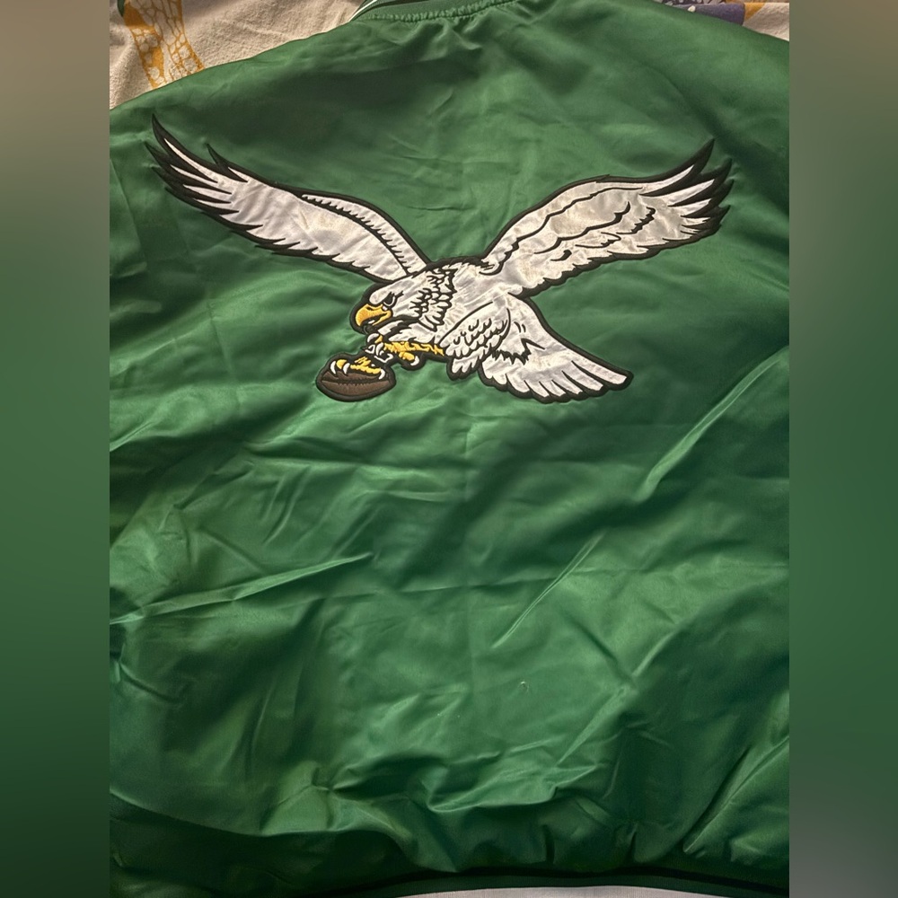 EAGLES BRAND NEW VARSITY JACKET - Picture 3 of 6